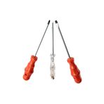 tg tek-iş global Tornavida Seti 3lü 3 Lü No:4 Yıldız Tornavida Düz Tornavida Kontrol Kalemi