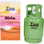Tgas R404A 10KG Klima Gazı Refill Yeniden Doldurulabilir Tüpte Depozitolu