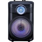 Tgco GD-904 Dijital LED Göstergeli Fm Radyolu Mikrofonlu Rgb Tws 8 Inç Stereo Bass Kablosuz Karaoke - Siyah