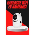 Tgzm Baby Kamera Kablosuz 720P Beyaz 360 Derece Wifi Kamera Full Hd 1080P - TG0012-2RKL86 - Renkli