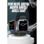 Tgzm Yeni Model Akıllı Saat Dokunmatik Ekran Unisex Amoled Ekran 44 mm - TG0012-2REWS1 - Çok Renkli