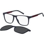 Th 2203/C 8RU16 55 Tommy Hilfiger Klipsli (Clip-On) Polarize Güneş Gözlüğü - Mavi