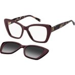 Th 2347/C Lhfwj 51 Tommy Hilfiger Klipsli (Clip-On) Polarize Güneş Gözlüğü - Bordo