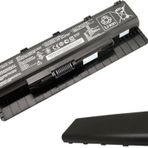 TH-Asus N56VZ-S4400D Uyumlu Notebook Bataryası - Laptop Pili2 Yıl Elektronik Garantili - Siyah