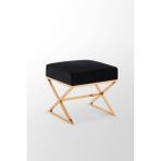 T&H Luxury Puf EXTH5LX001 - Siyah