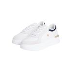 Th Saten Kadın Ekru Platform Taban Sneaker