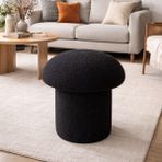 T&H Twist Mantar Puf - Siyah