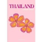 Thailand Land of Smiles NOTEBOOK: Coffee Table Style Journal | 6 x 9 Inch | 160 blank lined pages | Baby Pink Tropical Plumeria Hibiscus Frangipani ... and jotter | back to school notebook for g