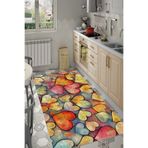 Thalia Home Kaymaz Taban Yıkanabilir Kalın Dokulu Halı & Yolluk & Mutfak Halısı