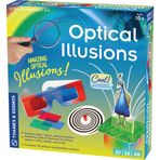 Thames & Kosmos Optik İllüzyonlar STEM Deney Kiti | 35 İnanılmaz Optik Deney | Işık Fiziğini, Optik, Algıyı Keşfedin | 3D Gözlükler İçerir | Bir Kamera Obscura Oluşturun | 8+ Yaş İçin