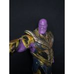 Thanos Figürü – Çift Kılıçlı El Yapımı Diorama Koleksiyon Heykeli (3d Baskı)