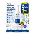The Aine Health Lab. Foot Care - Ayak Kokusu Önleyici Krem - Topuk Çatlak Bakım Kremi - Nemlendirici Ayak Bakımı - Zinc Oxide & Silver Complex - 50 ml