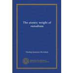 The atomic weight of vanadium
