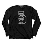 The Barista Coffee Kahve Espresso Maker Syphon3 Uzun Kollu Tişört Baskılı Çocuk T-Shirt Siyah