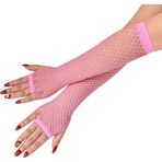 The Best Nzm Retro Neon Pembe File Parmaksız Eldiven 26 cm