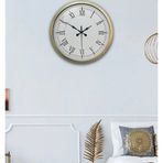 The Best Nzm Zentime Retro Modern Roma Rakamlı 40 Cm Metal Duvar Saati