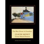 The Blue House in Zaandam: Claude Monet Cross Stitch Pattern