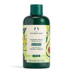 The Body Shop Avokado Duş Kremi, Kuru Ciltler İçin - Temizler ve Besler - Vegan - 8.5 oz