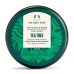 The Body Shop Çay Ağacı Arındırıcı ve Dengeleyici Saç ve Saç Derisi Ovma Vegan ipek Protein 240ml