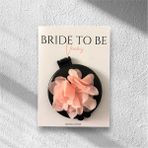 The Byzia Bride To Be Çok Renkli Cep Aynası 5 Adet 11 x 9 cm Kart Tasarımı ile Hediyelik