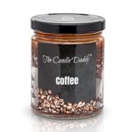The Candle Daddy Kahve Kokulu Mum - 170 ml kavanoz Mum - 40 saate kadar yanma - Indiana'da elle dökülmüştür