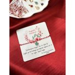 The Canelif Accessories Hediye Paketli Sallantılı Marteniçka Bileklik - Ayarlanabilir, Şans Getiren Özel Tasarım (Jelatinli Paket) - Yonca