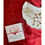 The Canelif Accessories Kartlı Marteniçka Bileklik - Ayarlanabilir, Şans Getiren Özel Tasarım (Hediye Paketli Gönderim Sağlanmaktadır.) - lacivert fil