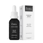 The Ceel AHA BHA Aktif Kömürlü Siyah Yüz Serumu 30 ml, Niacinamide İçeren Gözenek Sıkılaştırıcı ve Leke Karşıtı Günlük Peeling, Siyah Nokta ve Cilt Kusur Azaltıcı