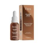 The Ceel Kolajen Serum 30 ml - Hidrolize Kolajen, Hyaluronik Asit ve Glutatyon İçeren Nemlendirici & Dolgun Görünüm Destekleyici Yüz Serumu, Tüm Cilt Tipleri