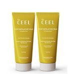 The Ceel Tüy İnceltici ve Nemlendirici Süt 2x60 ml - Isırgan Otu & Hyaluronik Asit İçeren Epilasyon Sonrası Bakım Losyonu, Cilt Yatıştırıcı ve Nemlendirici Vücut Bakım Kremi