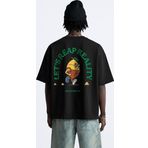 The Champ Clothing Bisiklet Yaka Petit Jardinier Baskılı Oversize Erkek T-Shirt