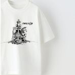 The Champ Clothing Chess Is Life Yazılı Satranç Tasarım Baskılı Beyaz Çocuk T-Shirt