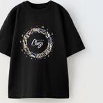 The Champ Clothing Let'S Play Chess Yazılı Dönen Satranç Tasarım Baskılı Siyah Çocuk T-Shirt