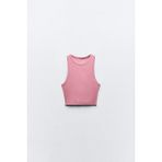 The Champ Clothing The Champ Halter Yaka Pembe Kadın Crop Top - S - M
