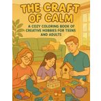 The Craft of Calm A Cozy Coloring Book of Creative Hobbies for Teens and Adults: Easy-to-Color 8.5x11 Inch Black-and-White Illustrations of Peaceful ... Relaxing Hobbies, and Joyful Handmade Moments