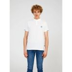 The Crow Düz Beyaz Erkek Polo T-Shirt Summer Polo - 3XL