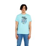 The Crow Erkek T-Shirt, Mavi, 2XL, TC7123
