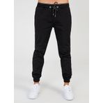 The Crow JACK Regular Fit Siyah Erkek Eşofman Altı