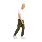 The Crow Normal Bel Lastikli Paça Pantolon, XL, TYCC6XEKIN170487090723489, Haki, Erkek
