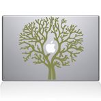 The Decal Guru Elma Ağacı Çıkartması Vinil Etiket, 13 inç MacBook Air, Altın (1493-MAC-13A-G)