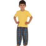 The Don Baba - Oğul Erkek Çocuk Şort Takım - 9 - 10 Yaş - Sarı