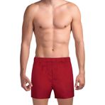 The DON Exclusive Yırtmaçlı Erkek Boxer Kırmızı
