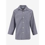 The Don Lacivert Erkek Regular Fit Ekose Pijama Takımı TDNPJM001033
