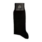 The Don London Merserize Erkek Çorap Siyah-Siyah-40-44 Siyah