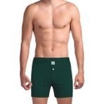 The Don Traditional Uzun Paçalı Erkek Boxer Yeşil Renk - S