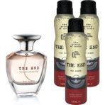 The End 100 ml Kadın Parfüm ve 3x150 ml Deodorant