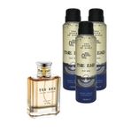 The End EDT 100 ml Erkek Parfüm + 3x150 ml Deodorant