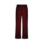 The evecen Özel Tasarım Siyah Simli Pantolon Bordo M/L