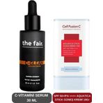 the fair. C Vitamini Aydınlatıcı Gözenek Bakım ve Aquatica Stick Güneş Kremi Set