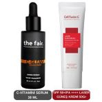 the fair. C Vitamini Aydınlatıcı Gözenek Bakım ve Güneş Kremi Set